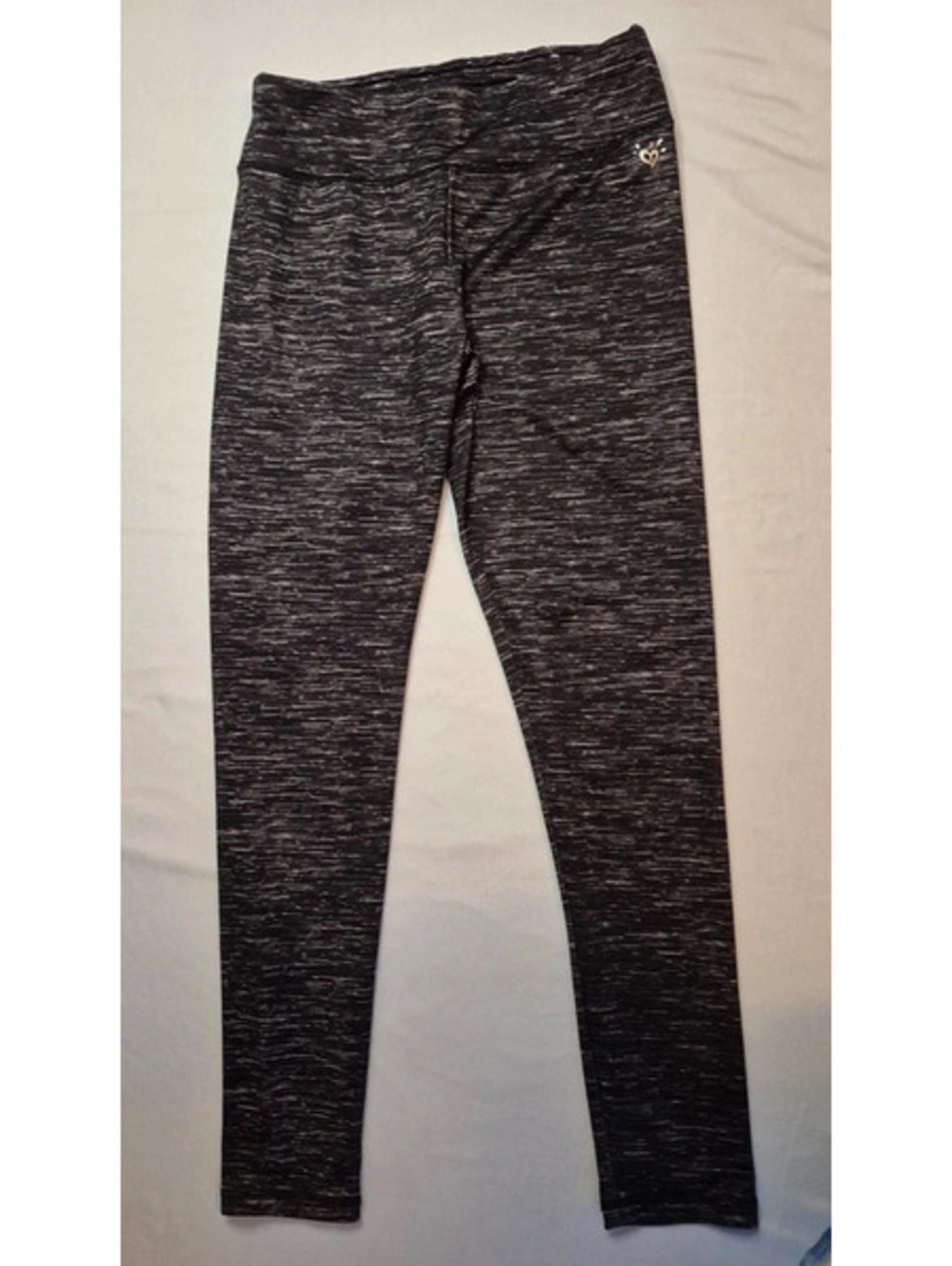 Justice Women's Gray Leggings Size 16, Very Good Condition